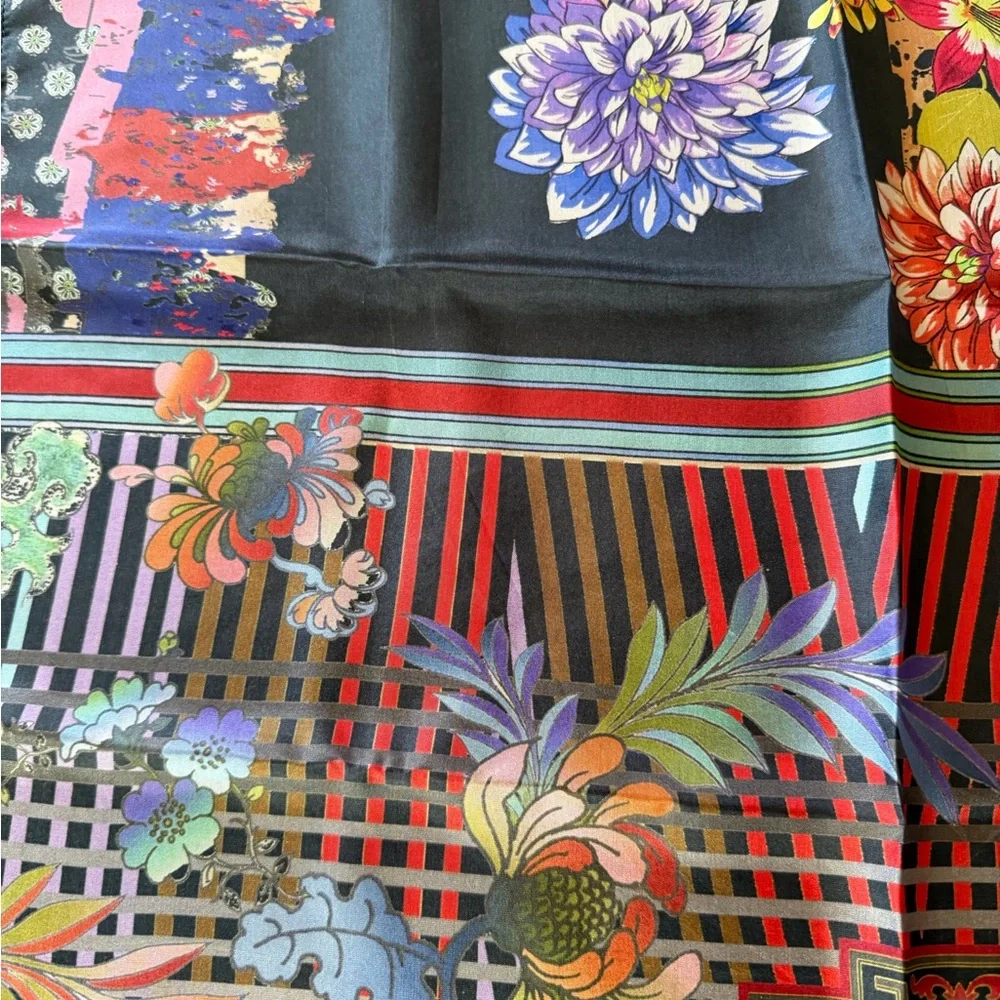 Johnny Was Silk Scarf